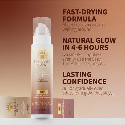 Organic Self-Tanning Mist for Body, Face and Hands