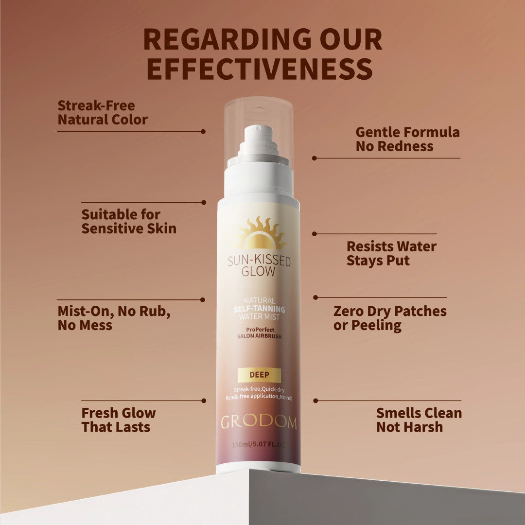 Organic Self-Tanning Mist for Body, Face and Hands