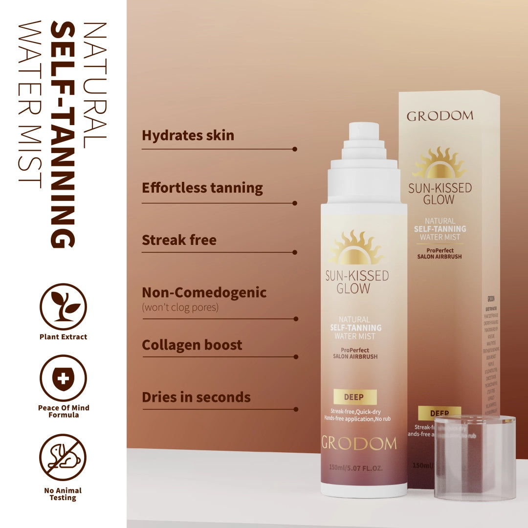Organic Self-Tanning Mist for Body, Face and Hands