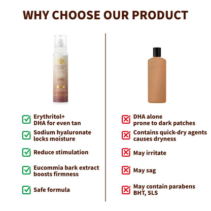 Organic Self-Tanning Mist for Body, Face and Hands