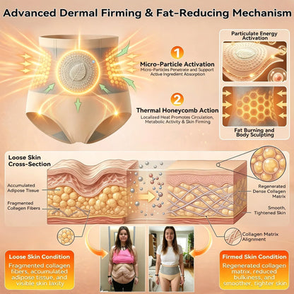 Moringa & Berberine 4-in-1 Micro-Particle Shaping & Fat Burning Shorts