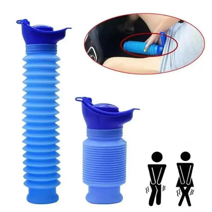 Portable Emergency Urinal – Leak-Proof, Collapsible & Spill-Proof for Travel