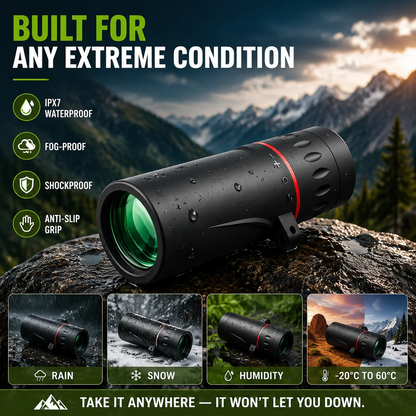 AI15 Day/Night Dual-Use Monocular | 8000m Long Distance Detection Range