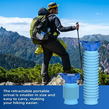 Portable Emergency Urinal – Leak-Proof, Collapsible & Spill-Proof for Travel