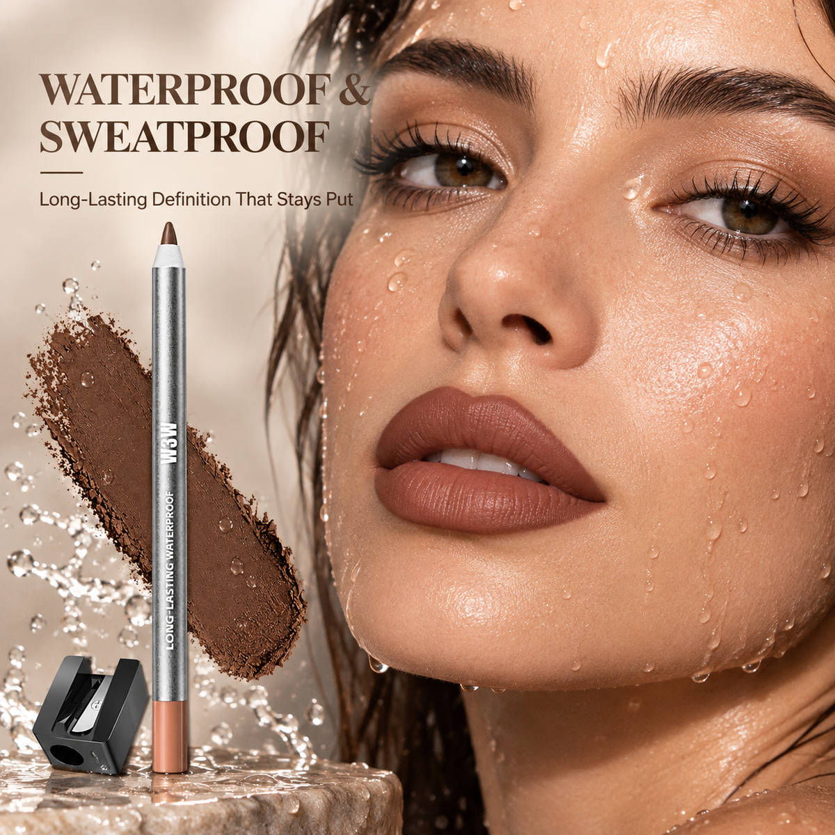 Waterproof Gel Lip Liner – Long-Lasting Precision Pencil