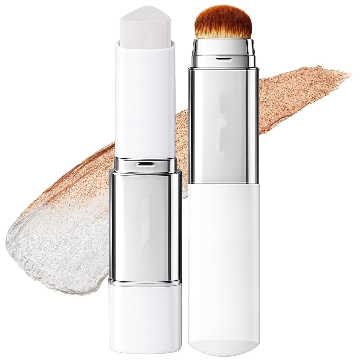 Blanc Cover Cream Stick with Brush – Color-Adapting Korean Foundation