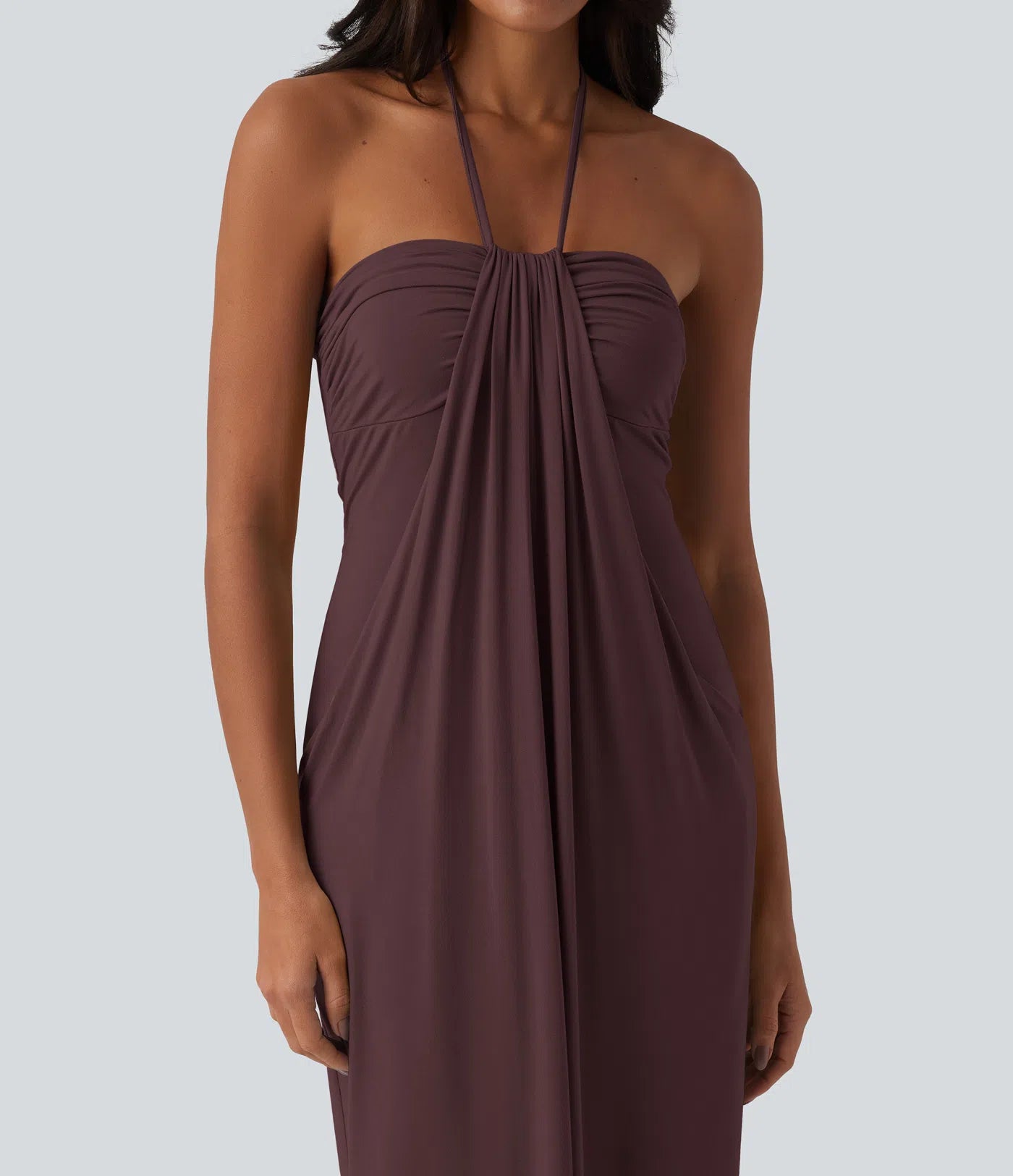 ✨Halter Tie Back Maxi Dress with Pockets