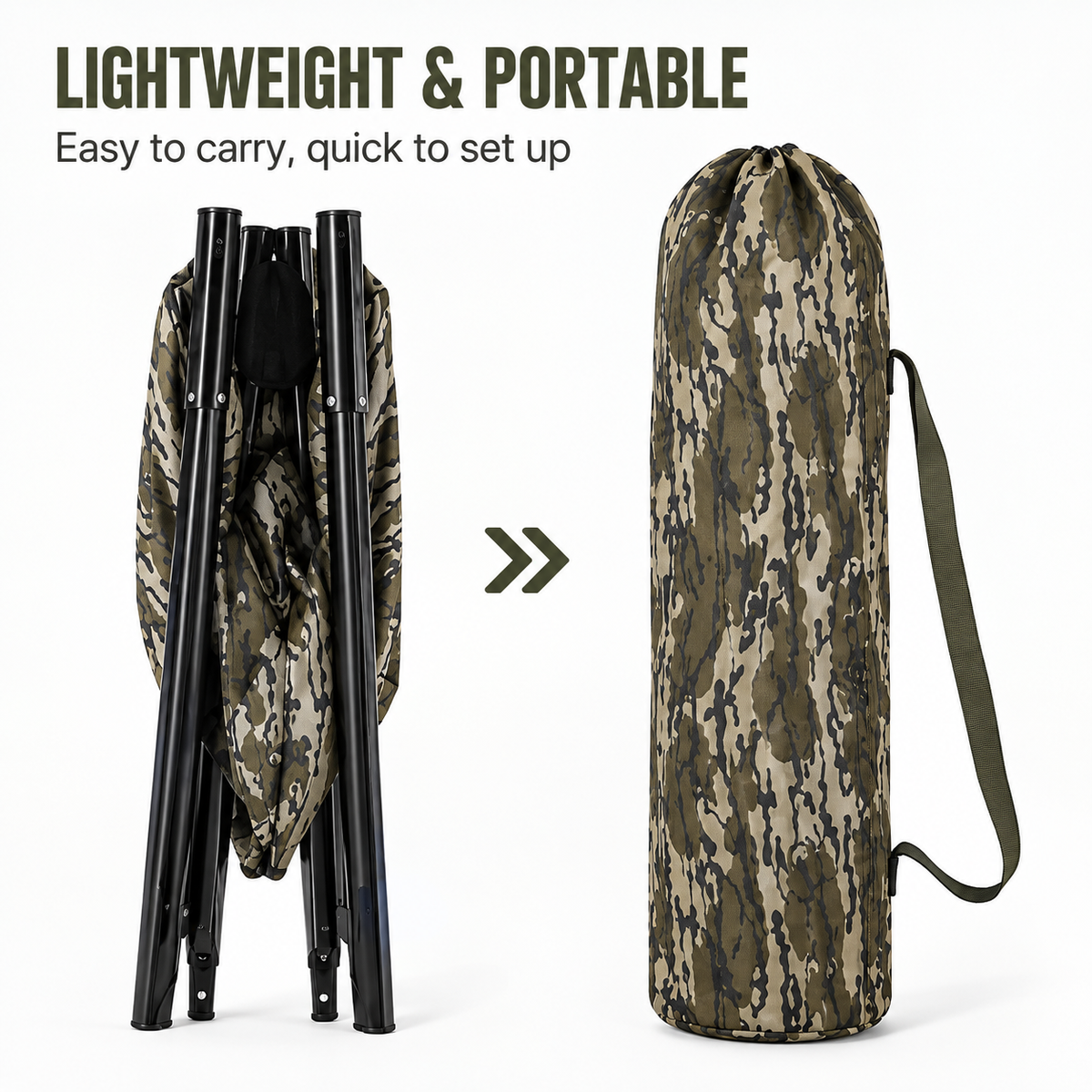 Protable Low Down Hunting Seat