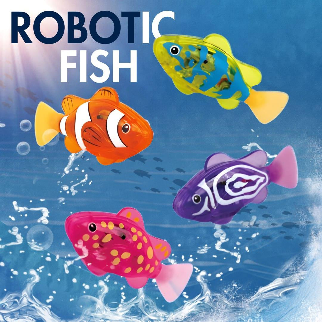 Interactive Robotic Fish Toy for Kids – Water Activated Swimming Fish