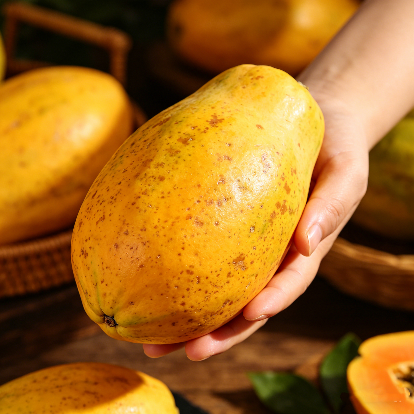 Dwarf Cylindrical Cream Papaya Growing Kit