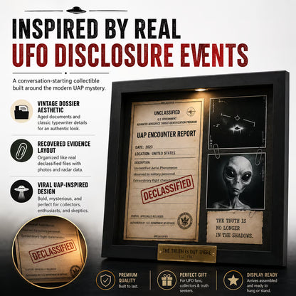👽 Declassified UAP Encounter File Frame