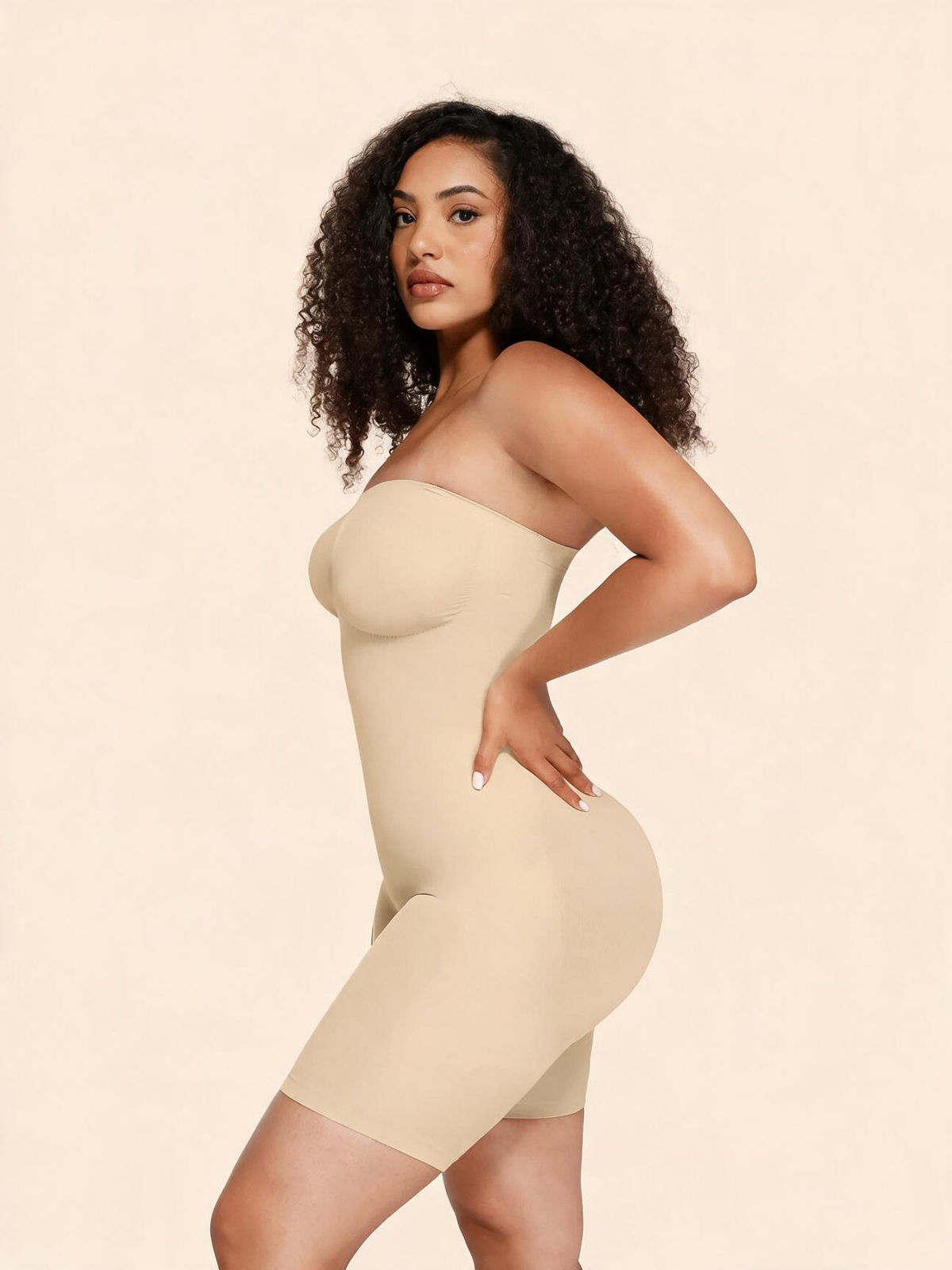 Strapless Sculpting Shapewear Bodysuit