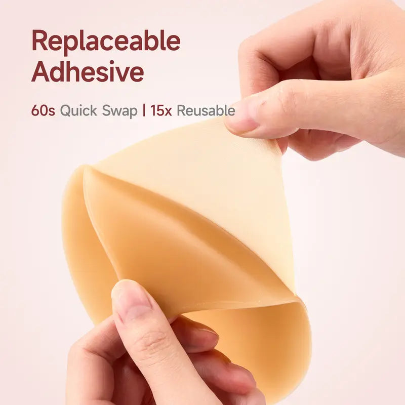 Push-up Sticky Bra- Reusable Silicone Adhesive Bra for Women
