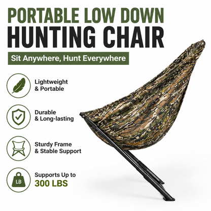 Protable Low Down Hunting Seat
