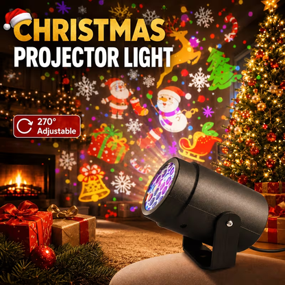 Christmas Projector Lights, 16 Rotating LED Patterns for Holiday Decor