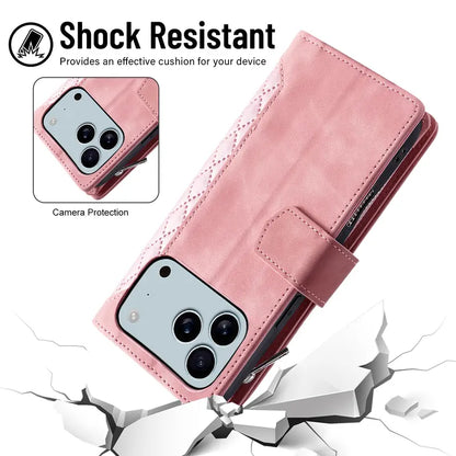 Magnetic Closure Flip Handbag Zipper Purse Shell for Women