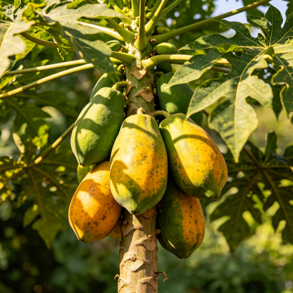Dwarf Cylindrical Cream Papaya Growing Kit