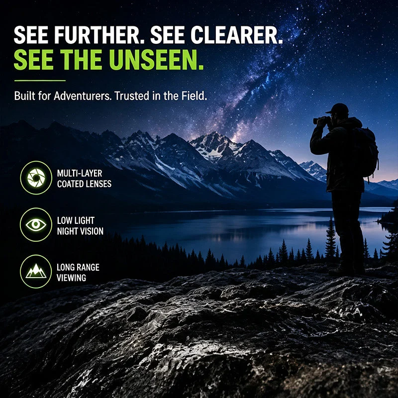 AI15 Day/Night Dual-Use Monocular | 8000m Long Distance Detection Range