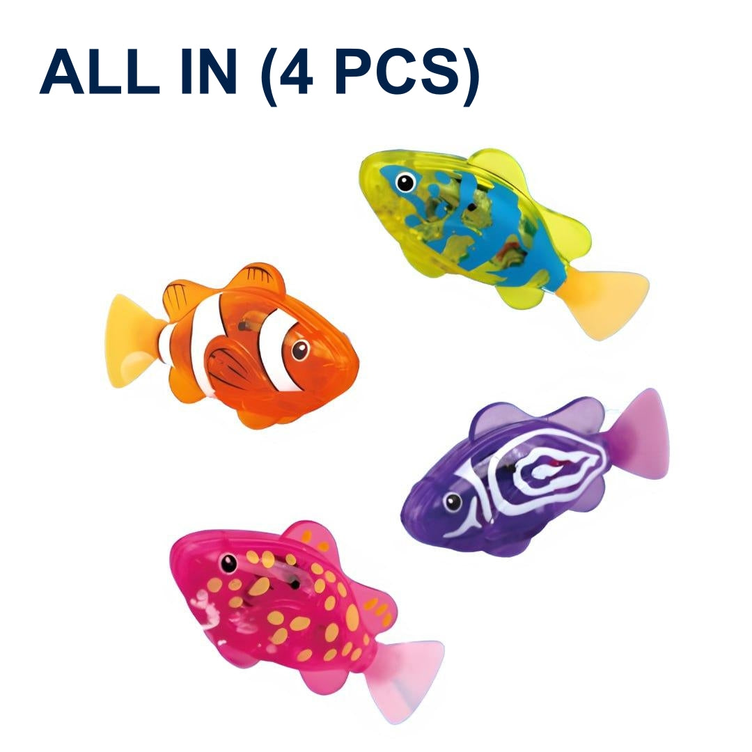 Interactive Robotic Fish Toy for Kids – Water Activated Swimming Fish