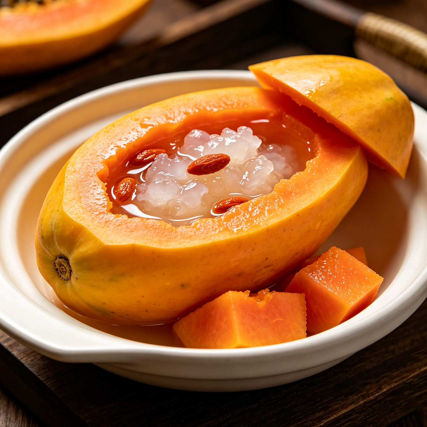 Dwarf Cylindrical Cream Papaya Growing Kit