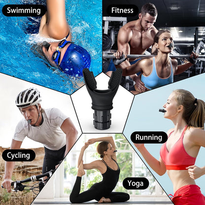 Portable Adjustable Resistance Breathing Trainer