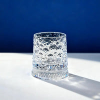 Polka Dot Rotating Whiskey Glass