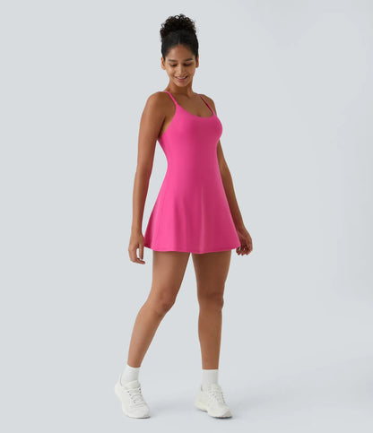 SoftlyZero™ Plush Backless Active Dress-Easy Peezy Edition