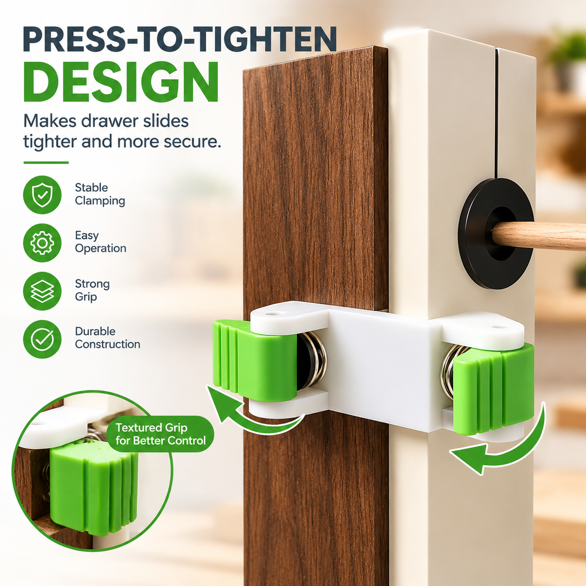 Woodworking Filler Board Installation Clamp|Quick Positioning Installation Fixture for Kitchen Cabinets