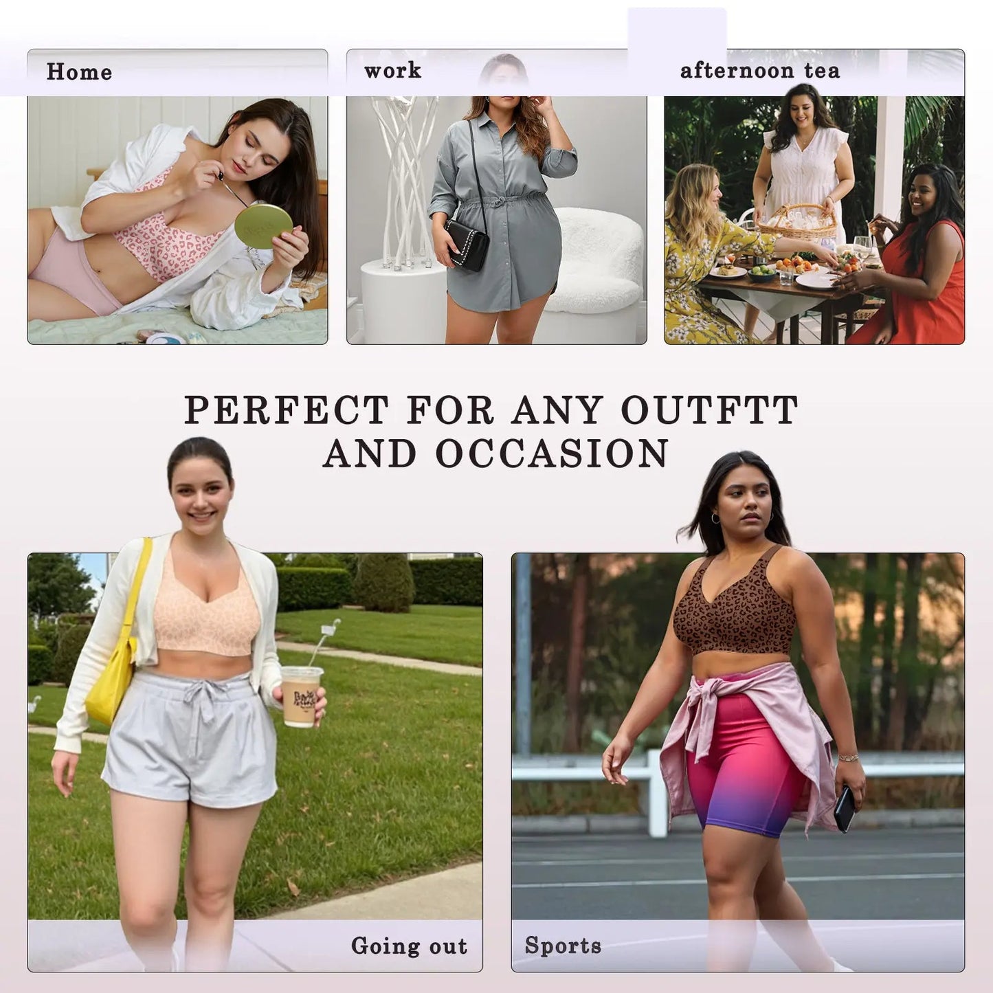Jelly Bra Plus Size Supportive Seamless Bra