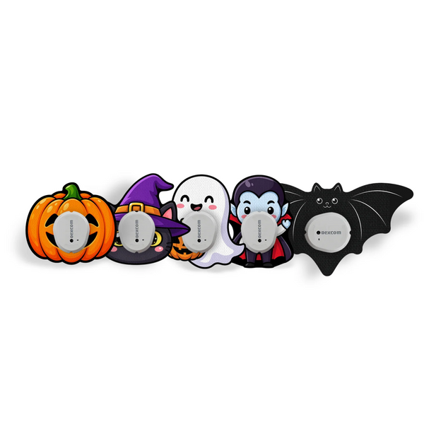 Halloween CGM Sensor Adhesive Patches – Waterproof & Cute Sensor Overlays