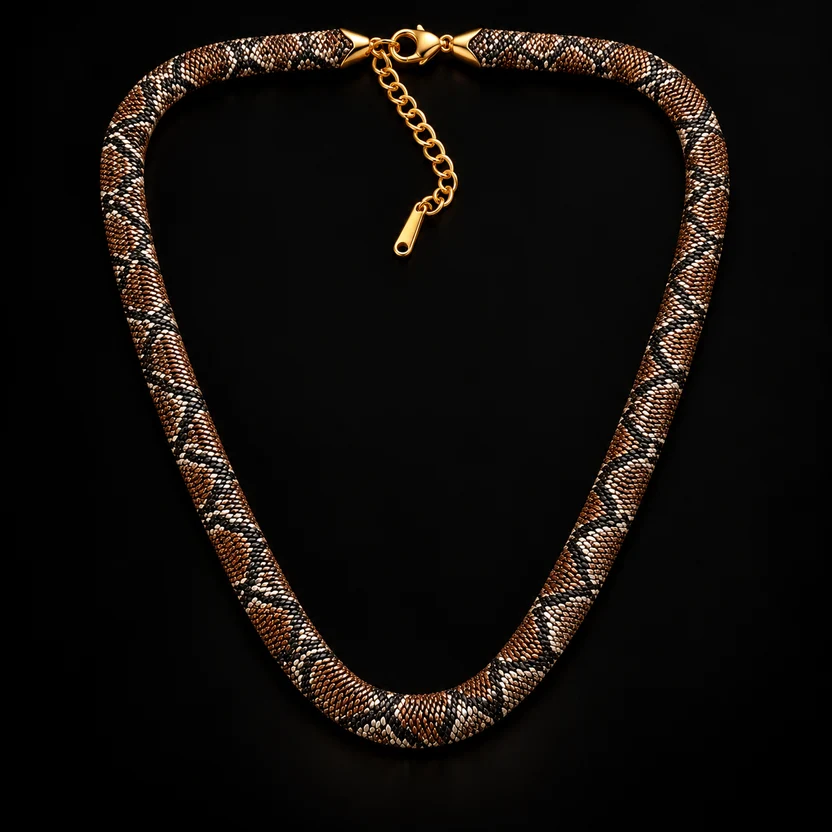The Serpent Statement Necklace