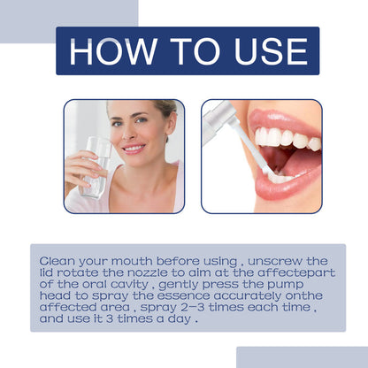 Fast-Acting Tooth Discomfort Relief Spray for Gums & Wisdom Tooth Pressure