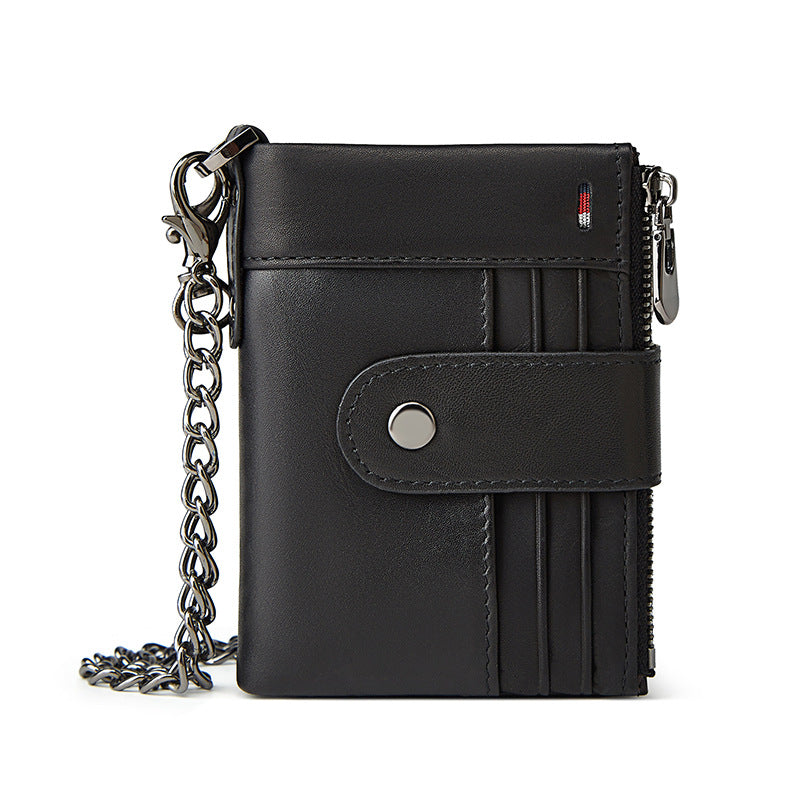 Rfid Blocking Genuine Leather Wallet