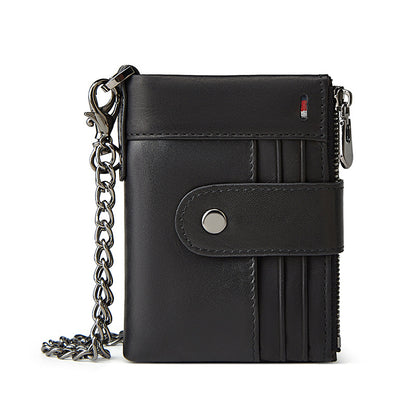 Rfid Blocking Genuine Leather Wallet