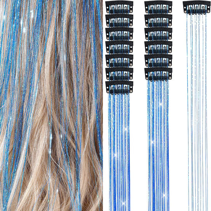 Buy 1 Get 1 Free 🔥 Fairy Hair Metal Wire Set|6-Piece Clip-On Rainbow Hair Accessories