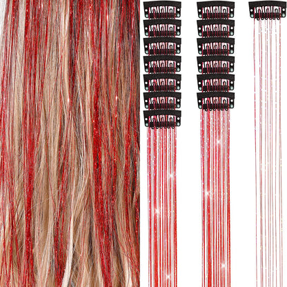 Buy 1 Get 1 Free 🔥 Fairy Hair Metal Wire Set|6-Piece Clip-On Rainbow Hair Accessories