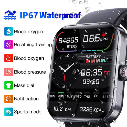 Smart Watch with Health Tracking, 50+ Sports Modes & HD Display