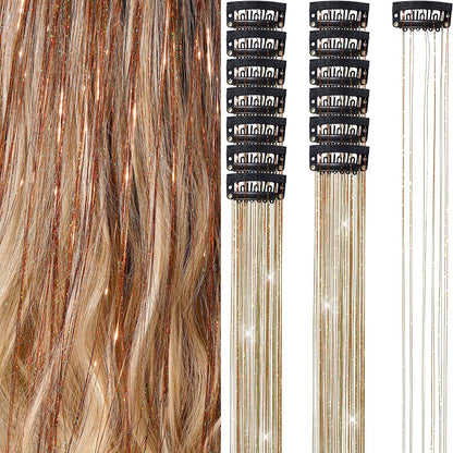 Buy 1 Get 1 Free 🔥 Fairy Hair Metal Wire Set|6-Piece Clip-On Rainbow Hair Accessories