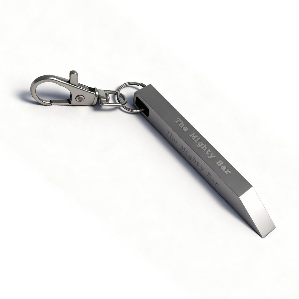 Mini EDC Keychain Pry Bar – Heavy Duty Stainless Steel Multi-Tool