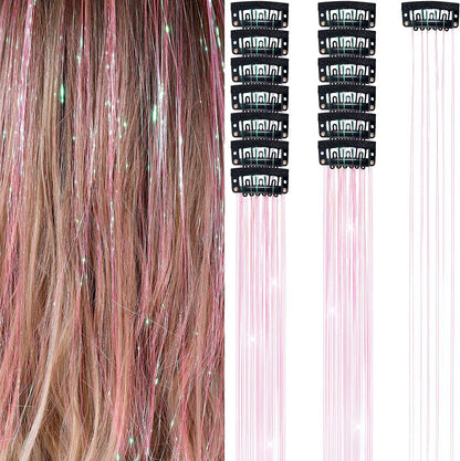 Buy 1 Get 1 Free 🔥 Fairy Hair Metal Wire Set|6-Piece Clip-On Rainbow Hair Accessories