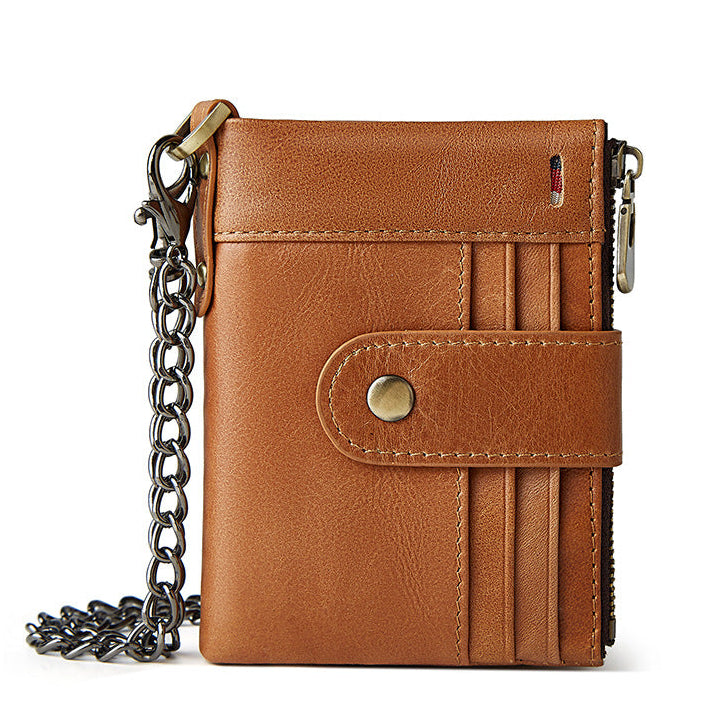 Rfid Blocking Genuine Leather Wallet