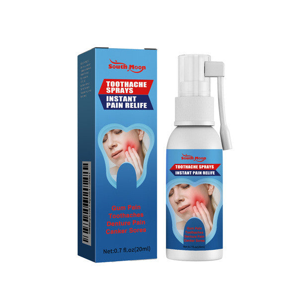 Fast-Acting Tooth Discomfort Relief Spray for Gums & Wisdom Tooth Pressure