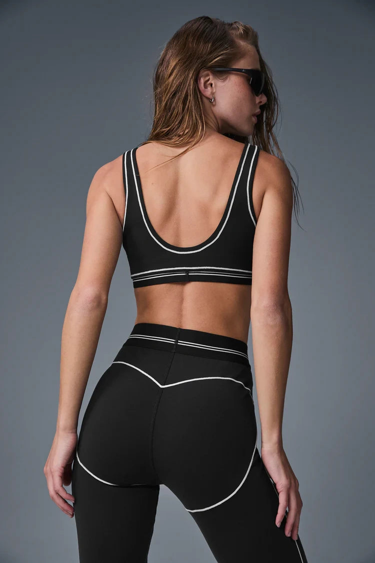 Women's High-Waisted Athletic Yoga Pants Set