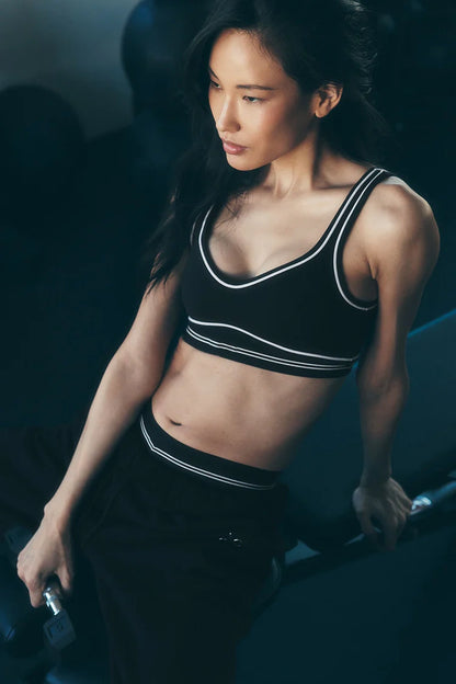Women's High-Waisted Athletic Yoga Pants Set