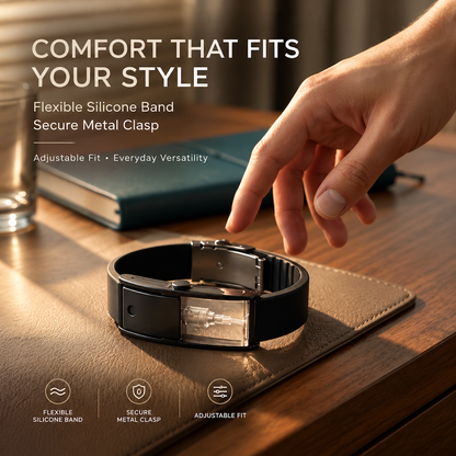 Refillable Perfume Bracelet – Wearable Cologne Atomizer for Men & Women