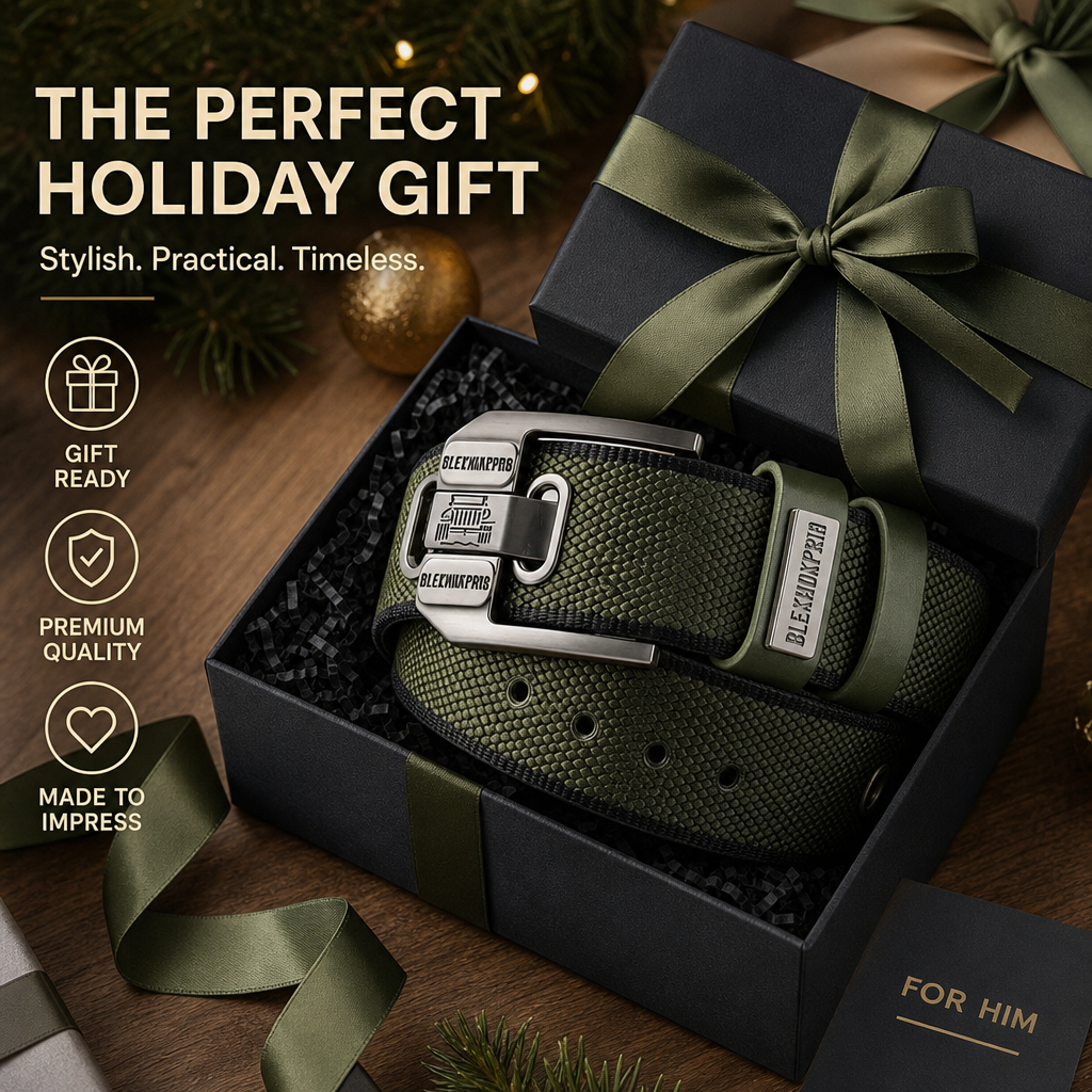 Unisex Minimalist Waistband – Stylish Perforated Leather Belt with Square Alloy Buckle