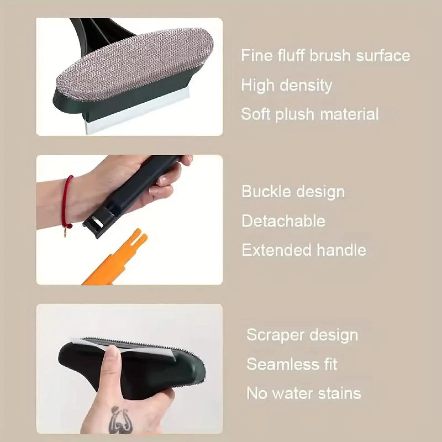 Window Cleaning Mesh Screen Brush