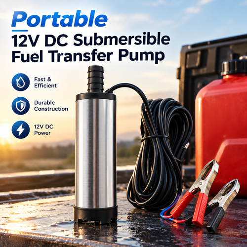 Portable 12V DC Submersible Fuel Transfer Pump