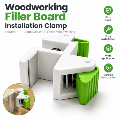 Woodworking Filler Board Installation Clamp|Quick Positioning Installation Fixture for Kitchen Cabinets