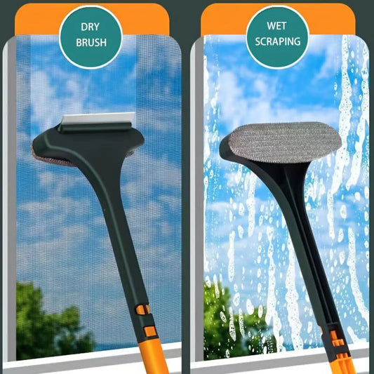 Window Cleaning Mesh Screen Brush
